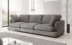 Designer 3 Sitzer Sofa Thalessa in Cord