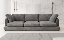 Designer 3 Sitzer Sofa Thalessa in Cord