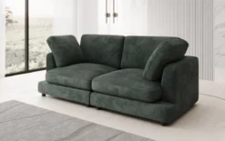 Designer 2 Sitzer Sofa Thalessa in Cord