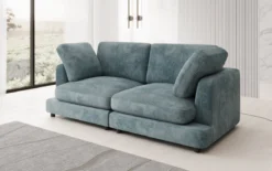 Designer 2 Sitzer Sofa Thalessa in Cord