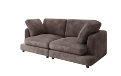 Designer 2 Sitzer Sofa Thalessa in Cord