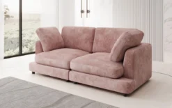 Designer 2 Sitzer Sofa Thalessa in Cord