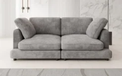 Designer 2 Sitzer Sofa Thalessa in Cord