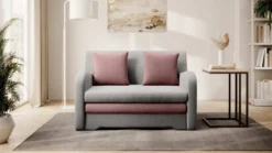 Designer Sofa Arian mit Schlaffunktion und Stauraum