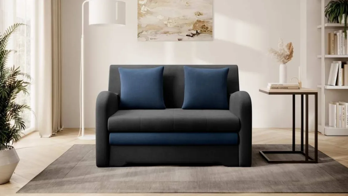 Designer Sofa Arian mit Schlaffunktion und Stauraum