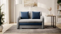 Designer Sofa Arian mit Schlaffunktion und Stauraum