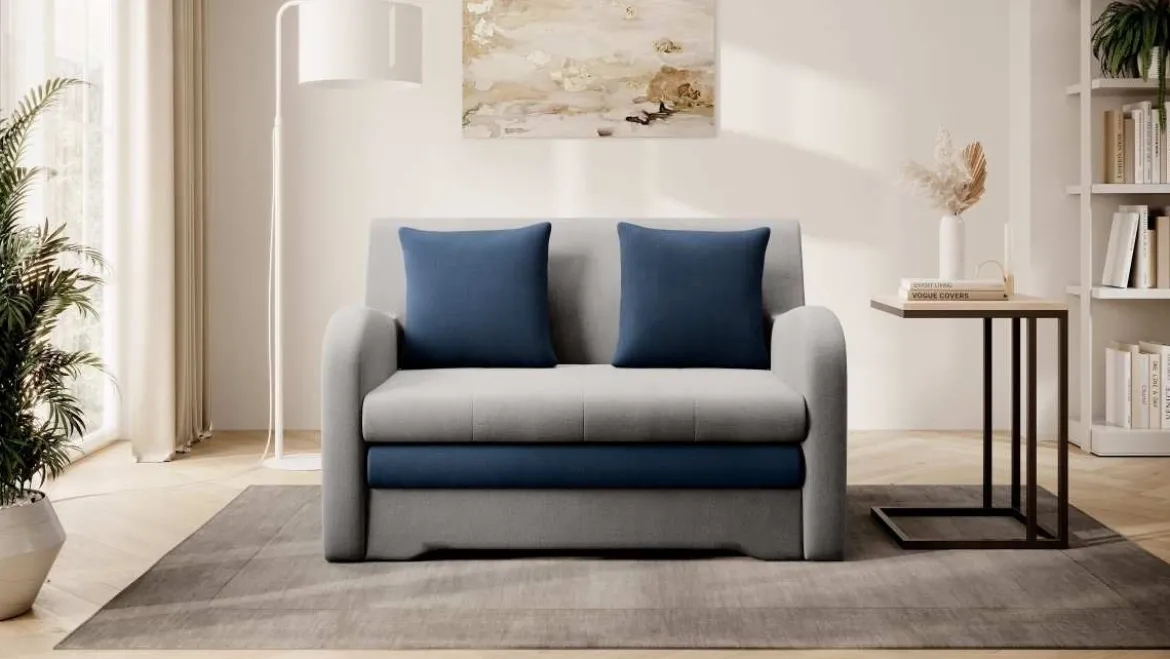 Designer Sofa Arian mit Schlaffunktion und Stauraum