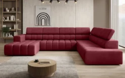 Designer Sofa Aurora Maxi mit elektrischer Sitzerweiterung
