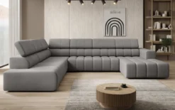 Designer Sofa Aurora Maxi mit elektrischer Sitzerweiterung