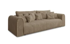 Designer Sofa Big Buddy 3 Sitzer mit Schlaffunktion und Stauraum in Breitcord