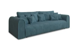 Designer Sofa Big Buddy 3 Sitzer mit Schlaffunktion und Stauraum in Breitcord