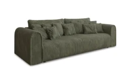 Designer Sofa Big Buddy 3 Sitzer mit Schlaffunktion und Stauraum in Breitcord