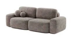 Designer Sofa Bold mit Schlaffunktion und Bettkasten