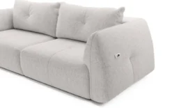 Designer Sofa Camira mit elektrischer Schlaffunktion