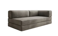 Designer Sofa/Chaise Longue Lazy in Samt
