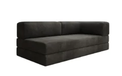 Designer Sofa/Chaise Longue Lazy in Cord