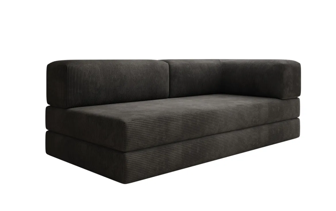 Designer Sofa/Chaise Longue Lazy in Cord