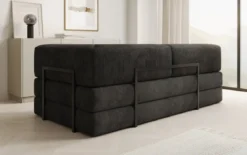 Designer Sofa/Chaise Longue Lazy in Cord