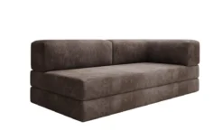 Designer Sofa/Chaise Longue Lazy in Cord