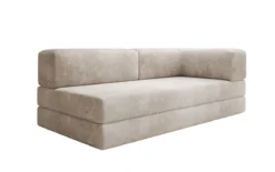 Designer Sofa/Chaise Longue Lazy in Cord