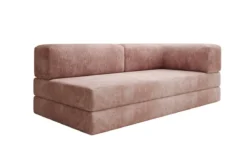 Designer Sofa/Chaise Longue Lazy in Cord