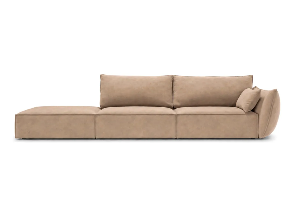 Designer Sofa Chaise Longue Nuvola in Samt