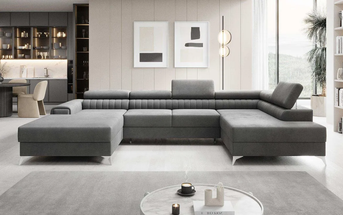 Designer Sofa Collina mit Schlaf- und Klappfunktion