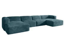 Designer Sofa Comfy U in Cord