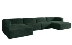 Designer Sofa Comfy U in Cord