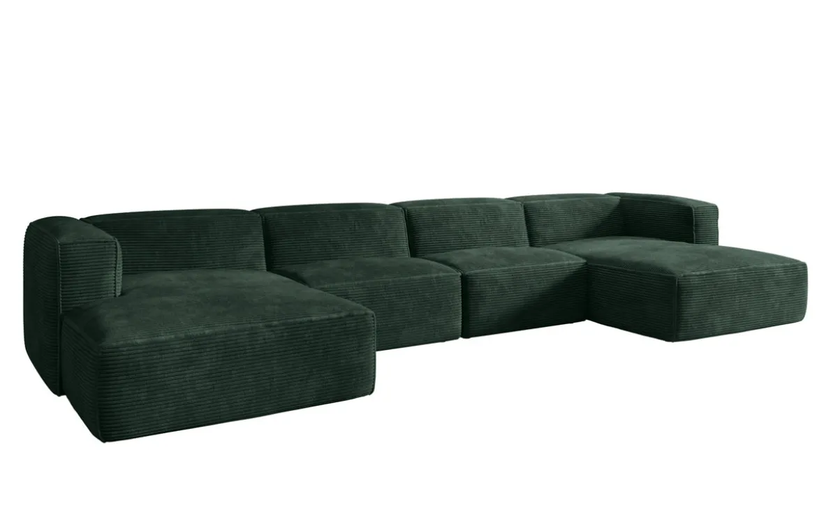 Designer Sofa Comfy U in Cord