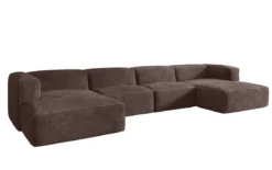 Designer Sofa Comfy U in Cord