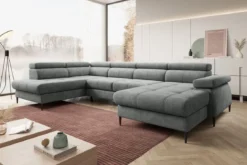Designer Sofa Cordoba III mit Schlaf- und Klappfunktion