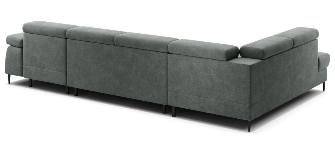 Designer Sofa Cordoba III mit Schlaf- und Klappfunktion