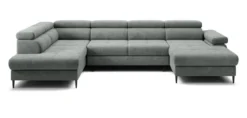 Designer Sofa Cordoba III mit Schlaf- und Klappfunktion