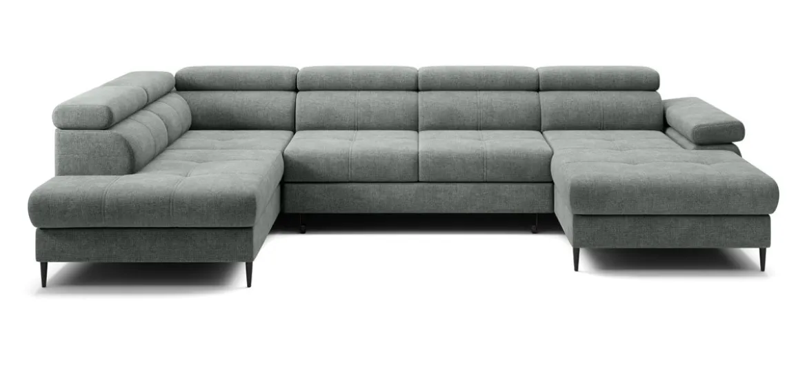 Designer Sofa Cordoba III mit Schlaf- und Klappfunktion