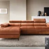 Designer Sofa Cordoba I mit Schlaf- und Klappfunktion