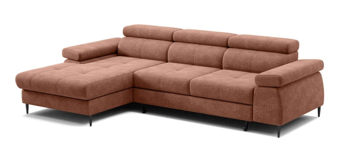 Designer Sofa Cordoba I mit Schlaf- und Klappfunktion
