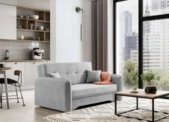 Designer Sofa Elayn mit Schlaffunktion