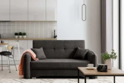 Designer Sofa Elayn mit Schlaffunktion