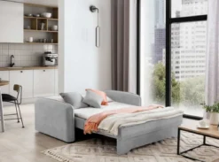 Designer Sofa Elayn mit Schlaffunktion