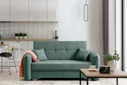 Designer Sofa Elayn mit Schlaffunktion