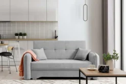 Designer Sofa Elayn mit Schlaffunktion