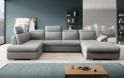Designer Sofa Emiliano mit Schlaf- und Klappfunktion