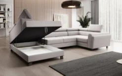 Designer Sofa Emilio mit Schlaf- und Klappfunktion