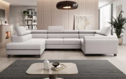 Designer Sofa Emilio mit Schlaf- und Klappfunktion