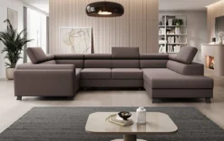 Designer Sofa Emilio mit Schlaf- und Klappfunktion