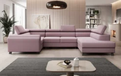 Designer Sofa Emilio mit Schlaf- und Klappfunktion