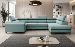 Designer Sofa Emilio mit Schlaf- und Klappfunktion