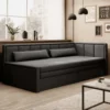 Designer Sofa Fellano mit Schlaffunktion und Stauraum