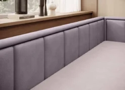 Designer Sofa Fellano mit Schlaffunktion und Stauraum
